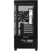 Корпус Powercase Vision Micro M3B, Tempered Glass, 3x 120mm ARGB PWM Fan, чёрный, mATX  (CVMMB-A3)