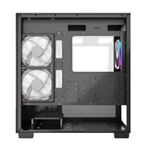 Корпус Powercase Vision Micro M3B, Tempered Glass, 3x 120mm ARGB PWM Fan, чёрный, mATX  (CVMMB-A3)