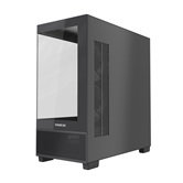 Корпус Powercase Vision Micro M3B, Tempered Glass, 3x 120mm ARGB PWM Fan, чёрный, mATX  (CVMMB-A3)
