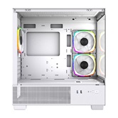 Корпус Powercase Vision Micro M3W, Tempered Glass, 3x 120mm ARGB PWM Fan, белый, mATX  (CVMMW-A3)