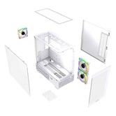 Корпус Powercase Vision Micro M3W, Tempered Glass, 3x 120mm ARGB PWM Fan, белый, mATX  (CVMMW-A3)