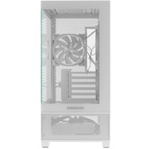 Корпус Powercase Vision Micro M3W, Tempered Glass, 3x 120mm ARGB PWM Fan, белый, mATX  (CVMMW-A3)