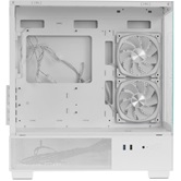 Корпус Powercase Vision Micro M3W, Tempered Glass, 3x 120mm ARGB PWM Fan, белый, mATX  (CVMMW-A3)