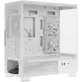 Корпус Powercase Vision Micro M3W, Tempered Glass, 3x 120mm ARGB PWM Fan, белый, mATX  (CVMMW-A3)