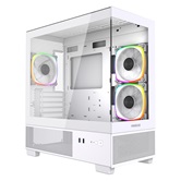 Корпус Powercase Vision Micro M3W, Tempered Glass, 3x 120mm ARGB PWM Fan, белый, mATX  (CVMMW-A3)