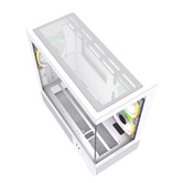 Корпус Powercase Vision Micro M3W, Tempered Glass, 3x 120mm ARGB PWM Fan, белый, mATX  (CVMMW-A3)