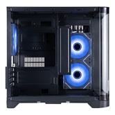 Корпус 1STPLAYER UVIEW UV5 ARGB Black / mATX / 3x120mm ARGB fans / UV5-BK-2FC7R-1FC7
