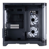 Корпус 1STPLAYER UVIEW UV5 ARGB Black / mATX / 3x120mm ARGB fans / UV5-BK-2FC7R-1FC7