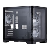 Корпус 1STPLAYER UVIEW UV5 ARGB Black / mATX / 3x120mm ARGB fans / UV5-BK-2FC7R-1FC7