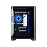 Корпус 1STPLAYER UVIEW UV5 ARGB Black / mATX / 3x120mm ARGB fans / UV5-BK-2FC7R-1FC7