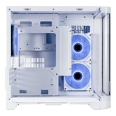 Корпус 1STPLAYER UVIEW UV5 ARGB White / mATX / 3x120mm ARGB fans / UV5-WH-2FC7R-W-1FC7-W