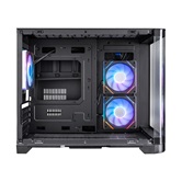 Корпус 1STPLAYER UVIEW UV6 ARGB Black / mATX / 3x120mm ARGB fans / UV6-BK-2FC7R-1FC7