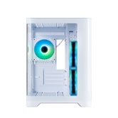 Корпус 1STPLAYER UVIEW UV6 ARGB White / mATX / 3x120mm ARGB fans / UV6-WH-2FC7R-W-1FC7-W