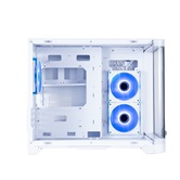 Корпус 1STPLAYER UVIEW UV6 ARGB White / mATX / 3x120mm ARGB fans / UV6-WH-2FC7R-W-1FC7-W