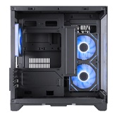 Корпус 1STPLAYER MEGAVIEW MV5-TP ARGB Black / mATX / 3x120mm ARGB fans / MV5-TP-BK-2FC7R-1FC7