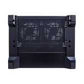 Корпус 1STPLAYER MEGAVIEW MV5-TP ARGB Black / mATX / 3x120mm ARGB fans / MV5-TP-BK-2FC7R-1FC7