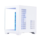 Корпус 1STPLAYER MEGAVIEW MV5-TP ARGB White / mATX / 3x120mm ARGB fans / MV5-TP-WH-2FC7R-W-1FC7-W