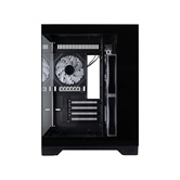 Корпус 1STPLAYER MEGAVIEW MV6-TP ARGB Black / mATX / 3x120mm ARGB fans / MV6-TP-BK-2FC7R-1FC7