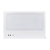 Корпус 1STPLAYER MEGAVIEW MV6-TP ARGB White / mATX / 3x120mm ARGB fans / MV6-TP-WH-2FC7R-W-1FC7-W