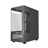 Корпус Powercase Vision Micro M2, Tempered Glass, чёрный, mATX  (CVMBM2-L0)
