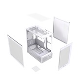 Корпус Powercase Vision Micro M2, Tempered Glass, белый, mATX  (CVMWM2-L0)