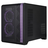 Корпус 1STPLAYER VT6 ARGB Black / mATX / 3x120mm ARGB fans / VT6-BK-3FS7