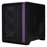 Корпус 1STPLAYER VT5 ARGB Black / mATX / 3x120mm ARGB fans / VT5-BK-3FS7