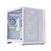 Корпус 1STPLAYER VT5 ARGB White / mATX / 3x120mm ARGB fans / VT5-WH-3FS7-W