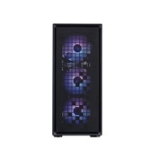 Корпус 1STPLAYER Go6 ARGB Black / ATX / 4x120mm ARGB fans / Go6-BK-4F7