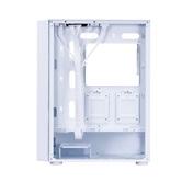 Корпус 1STPLAYER Go6 ARGB White / ATX / 4x120mm ARGB fans / Go6-WH-4F7-W