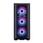 Корпус 1STPLAYER BULLET HUNTER H6 ARGB Black / ATX / 4x120mm ARGB fans / H6-BK-4F7
