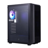 Корпус 1STPLAYER BULLET HUNTER H6 ARGB Black / ATX / 4x120mm ARGB fans / H6-BK-4F7