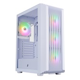 Корпус 1STPLAYER BULLET HUNTER H6 ARGB White / ATX / 4x120mm ARGB fans / H6-WH-4F7-W
