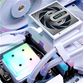 Система водяного охлаждения Thermalright Hyper Vision 360 UB ARGB White / 3x120mm ARGB PWM Fans / TRHV360UBAW