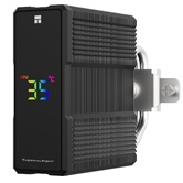 Кулер Thermalright Assassin X 120 R Digital ARGB Black  LGA115X/1200/1700/1851/AM4/AM5 (120mm ARGB PWM Fan, 4 тепл. трубки 6мм) / TRAX120RDAB