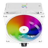 Кулер Thermalright Assassin X 120 R Digital ARGB White  LGA115X/1200/1700/1851/AM4/AM5 (120mm ARGB PWM Fan, 4 тепл. трубки 6мм) / TRAX120RDAW