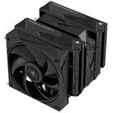 Кулер Thermalright Royal Pretor 130 Black LGA115X/1200/1700/1851/2011/2066 (1x120mm + 1x130mm PWM Fan, медное основание, 6 тепл. трубок 6мм) / TRRP130B