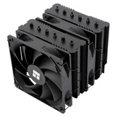 Кулер Thermalright Peerless Assassin 120 SE Black LGA115X/1200/1700/1851 (Dual Tower, 2x120mm PWM Fan, медное основание, 6 тепл. трубок 6мм) / TRPA120SEB