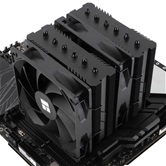 Кулер Thermalright Peerless Assassin 120 SE Black LGA115X/1200/1700/1851 (Dual Tower, 2x120mm PWM Fan, медное основание, 6 тепл. трубок 6мм) / TRPA120SEB