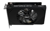 Видеокарта Palit GeForce RTX 3050 StormX OC / 6GB GDDR6 96bit DVI HDMI DP / NE63050S18JE-1072F