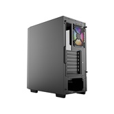Корпус Powercase Mistral AY4B ARGB, Tempered Glass, 4x 120mm ARGB Fans, чёрный, ATX  (CMAYB-A4)