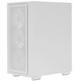 Корпус Powercase Mistral AY4W ARGB, Tempered Glass, 4x 120mm ARGB Fans, белый, ATX  (CMAYW-A4)