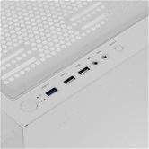 Корпус Powercase Mistral AY4W ARGB, Tempered Glass, 4x 120mm ARGB Fans, белый, ATX  (CMAYW-A4)