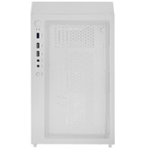 Корпус Powercase Mistral AY4W ARGB, Tempered Glass, 4x 120mm ARGB Fans, белый, ATX  (CMAYW-A4)