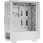 Корпус Powercase Mistral AY4W ARGB, Tempered Glass, 4x 120mm ARGB Fans, белый, ATX  (CMAYW-A4)