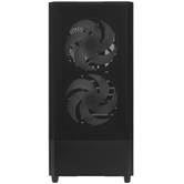 Корпус Powercase Mistral AY3B ARGB, Tempered Glass, 2x 140mm +1x 120mm ARGB Fans, чёрный, ATX  (CMAYB-A3)
