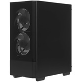 Корпус Powercase Mistral AY3B ARGB, Tempered Glass, 2x 140mm +1x 120mm ARGB Fans, чёрный, ATX  (CMAYB-A3)