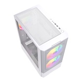 Корпус Powercase Mistral AY3W ARGB, Tempered Glass, 2x 140mm +1x 120mm ARGB Fans, белый, ATX  (CMAYW-A3)