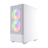 Корпус Powercase Mistral AY3W ARGB, Tempered Glass, 2x 140mm +1x 120mm ARGB Fans, белый, ATX  (CMAYW-A3)