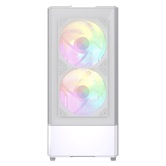 Корпус Powercase Mistral AY3W ARGB, Tempered Glass, 2x 140mm +1x 120mm ARGB Fans, белый, ATX  (CMAYW-A3)